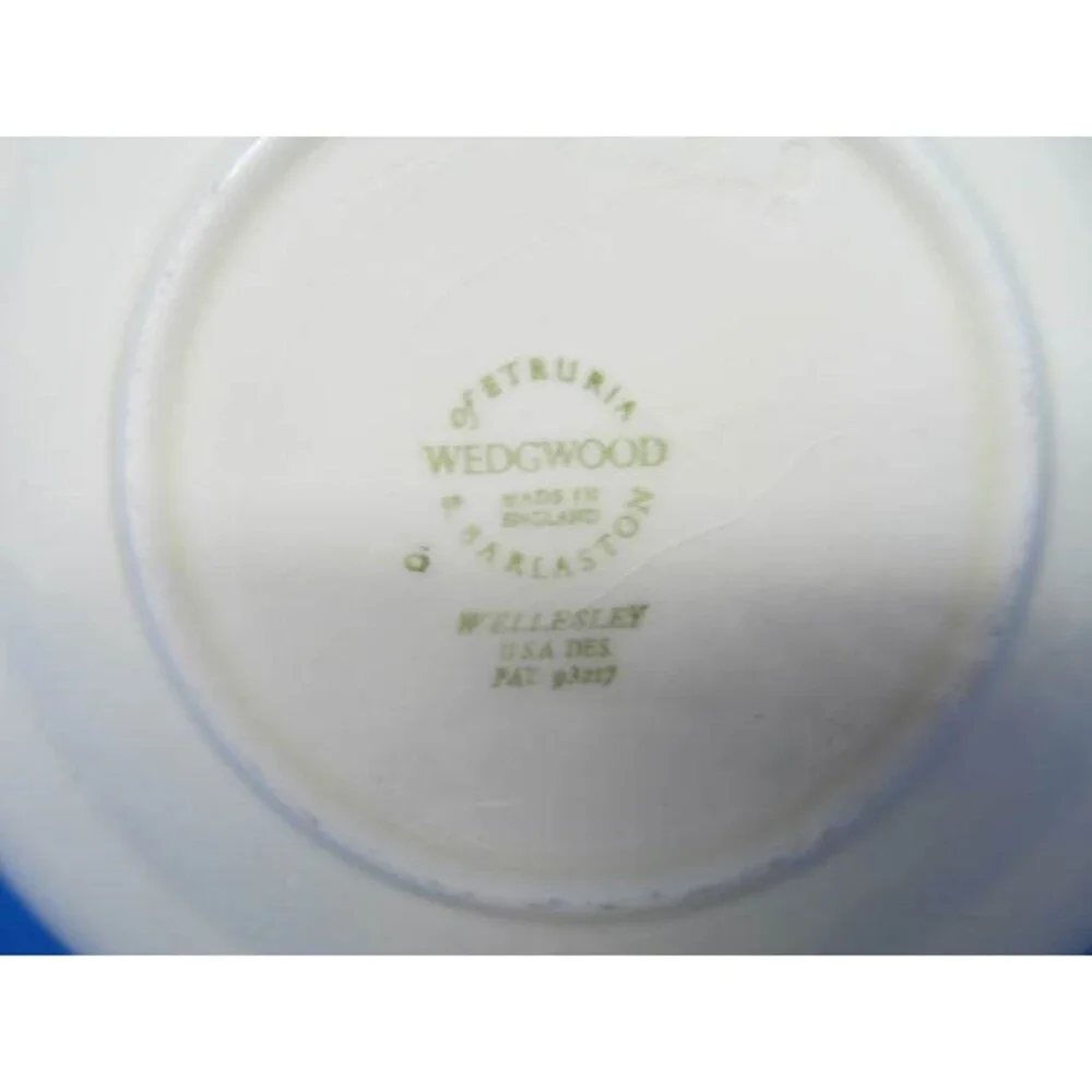 Wedgwood Of Etruia And Barlaston Wellesley Cream Color Cup And Saucer